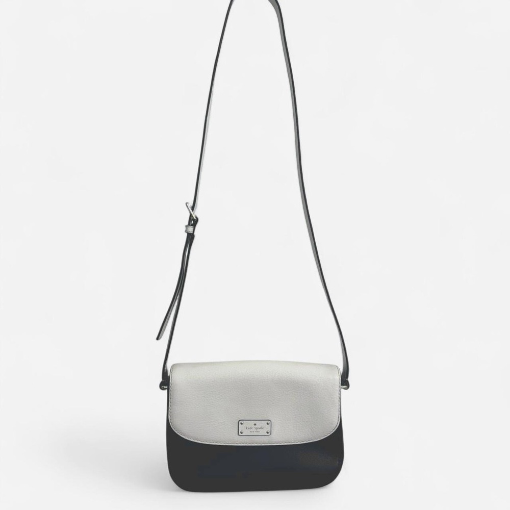 Kate Spade Two-Tone Black and Cream Crossbody Bag NWOT